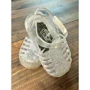 Size 4T Clear jelly sandals